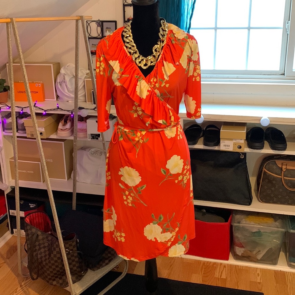 ASOS Mini Wrap Dress
